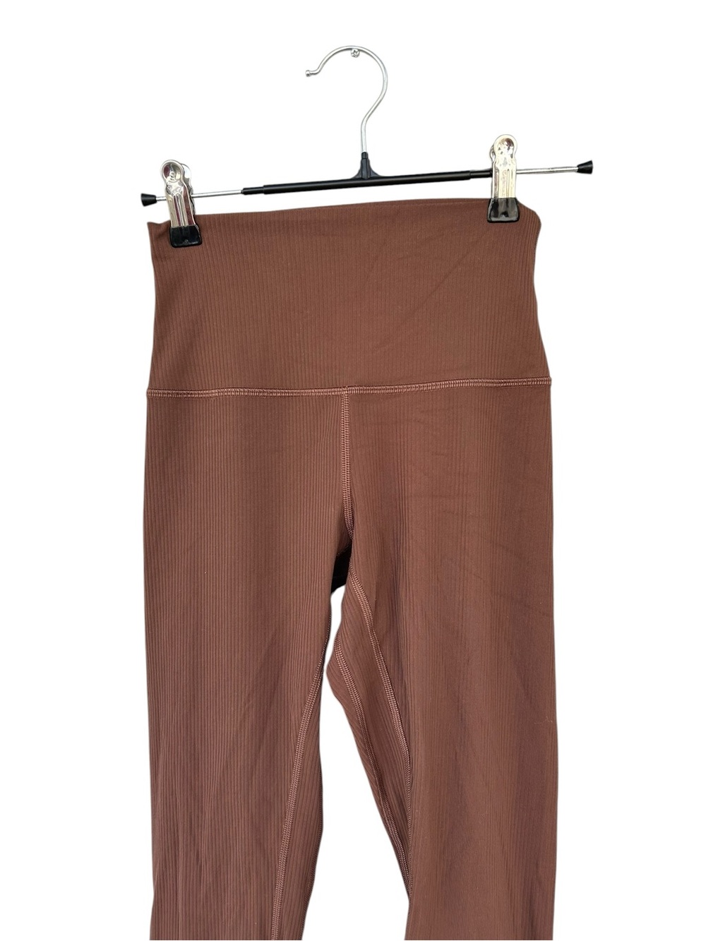 Lululemon Align Ribbed High-Rise Pant 25" - Size 4 - Roasted Brown - Picture 4 of 15